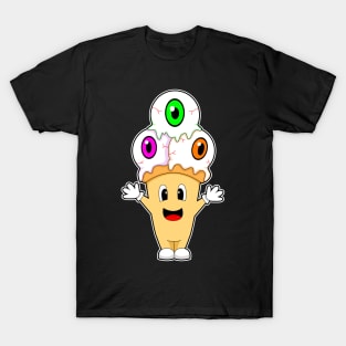 Halloween Waffle ice cream T-Shirt